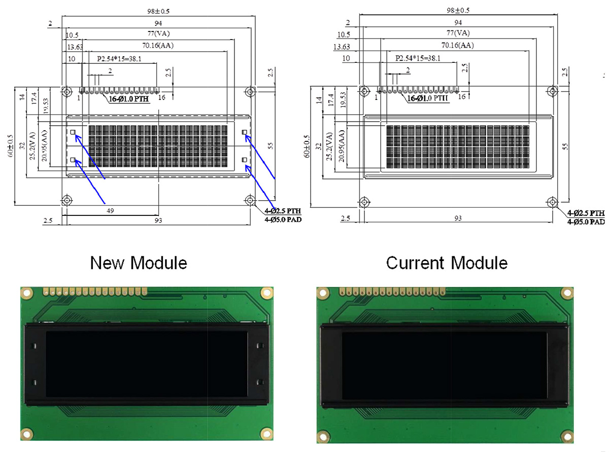 Module Drawing Comparison