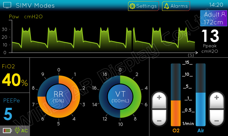 Example Screen Layout (Medical application) - WL0F00050000FGAAASA00