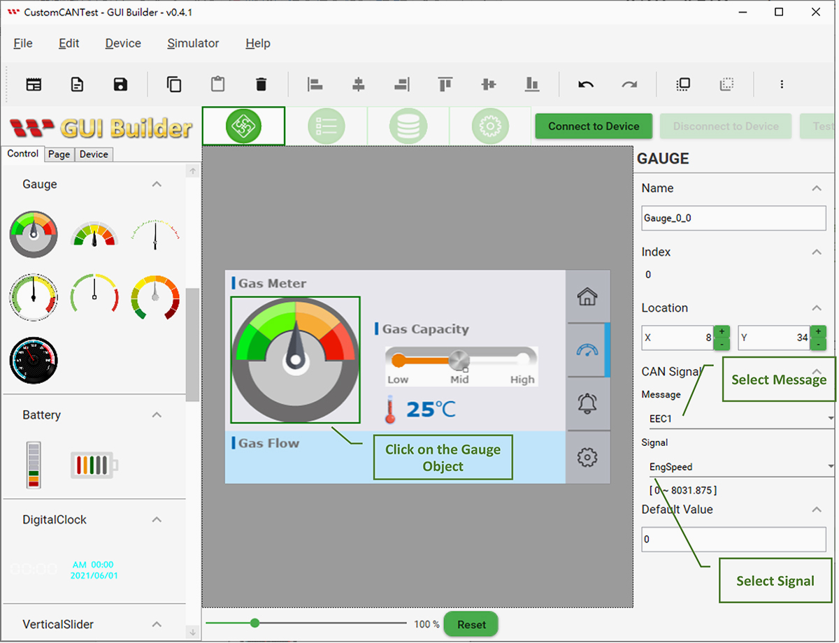 add-gauge-and-horizontal-slider-widget-in-the-main-page