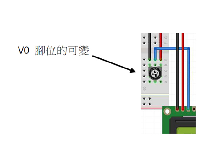 圖10 V0 腳位可調變