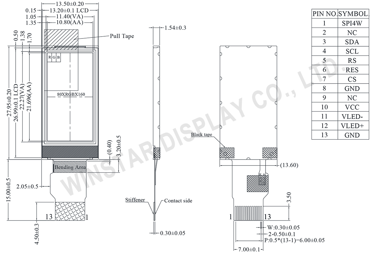 WF0096ATYAA3DNNA - Contour Drawing