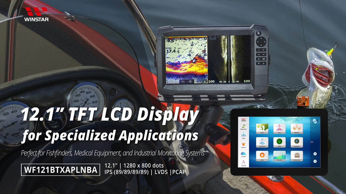 12.1インチ 1280x800 LVDS IPS 電容タッチ TFT LCD モジュール - WF121BTXAPLNBA
