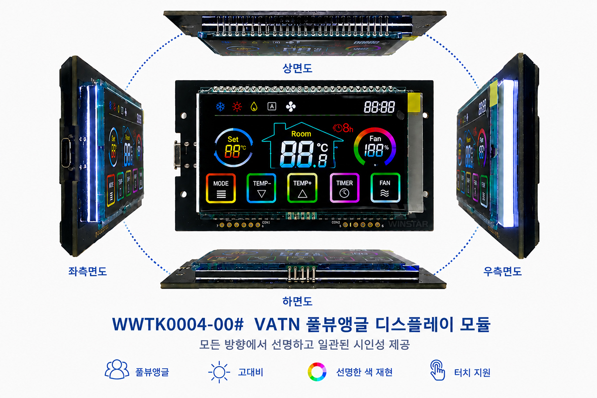 WWTK0004-00# VATN Full-Viewing-Angle 디스플레이