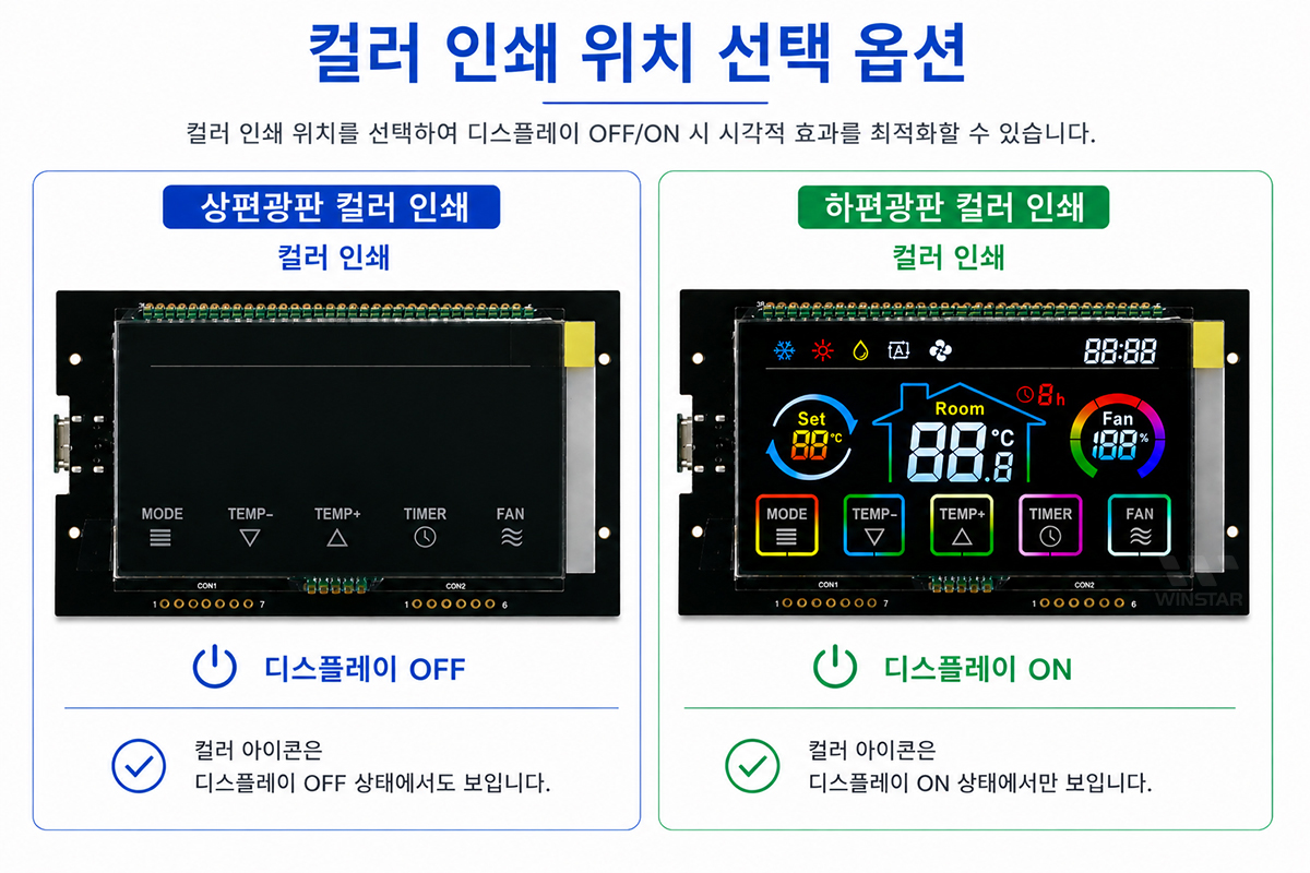 컬러 인쇄 옵션