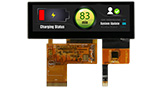 Display TFT Tipo Barra IPS alto Brilho de Ampla Temperatura 3,9 Com painel de toque capacitivo - WF39ESWASDNG0