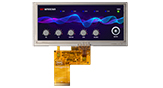 4.6-inch 800x320 Bar Type IPS TFT Display with Resistive Touch - WFN0460B2T0YADNT000