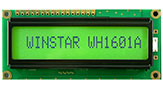 LCDキャラクタディスプレイモジュール (16x1行) - WH1601A