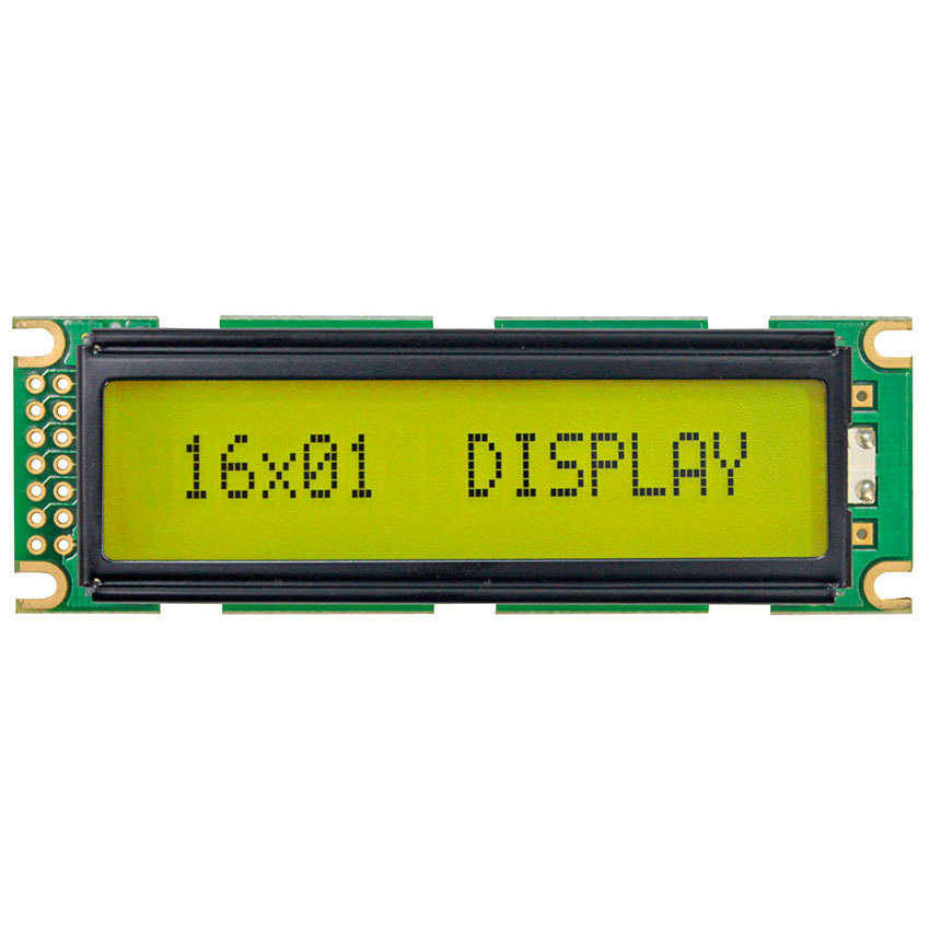 數字顯示器、字元顯示器, 16x1 LCD顯示器 - WH1601B