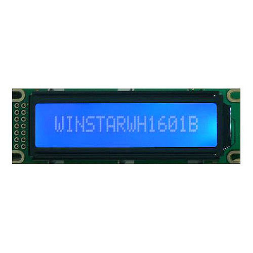 數字顯示器、字元顯示器, 16x1 LCD顯示器 - WH1601B