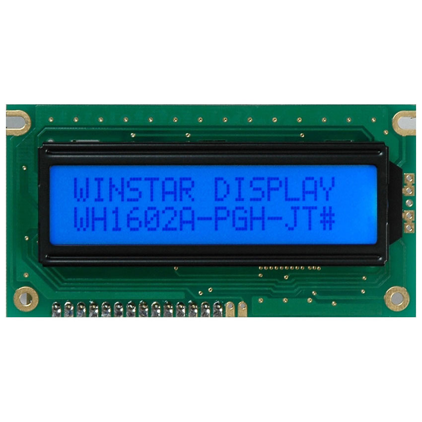 LCDキャラクタディスプレイモジュール (16x2行) - WH1602A