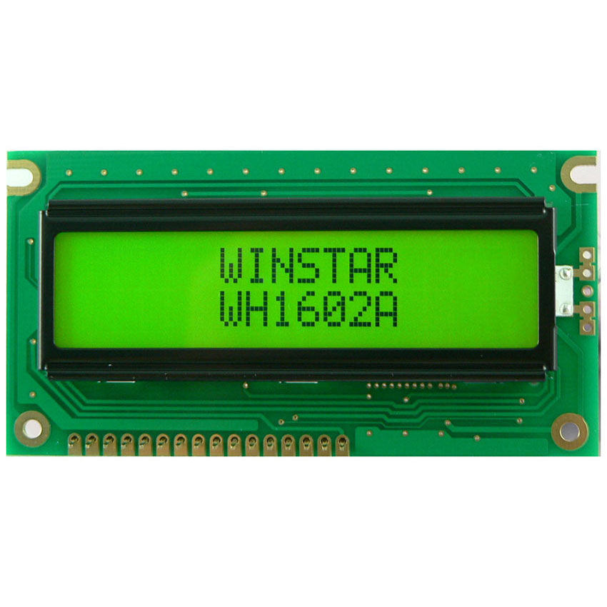 Dot Matrix LCD Display Module 16x2, LCD Display 1602A - WH1602A