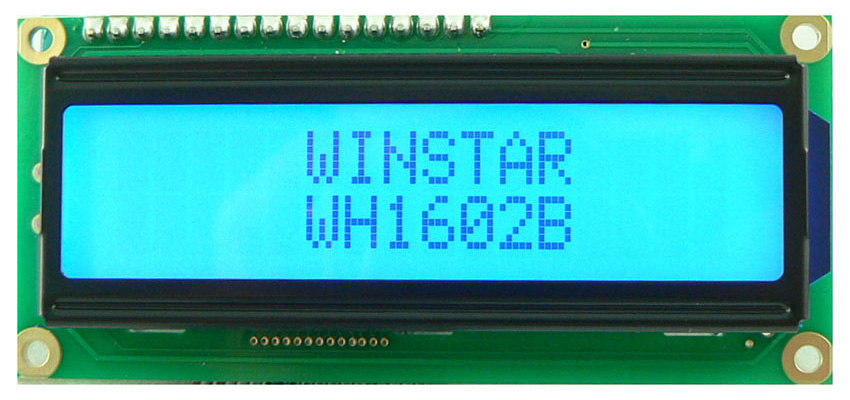 16x2 LCD Ekran, LCD Ekran 16x2, 16x2 Karakter LCD Ekran - WH1602B