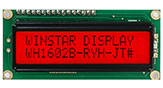 Display 16x2, Display LCD 16x2, Display LCD de Caractere 16x2 - WH1602B