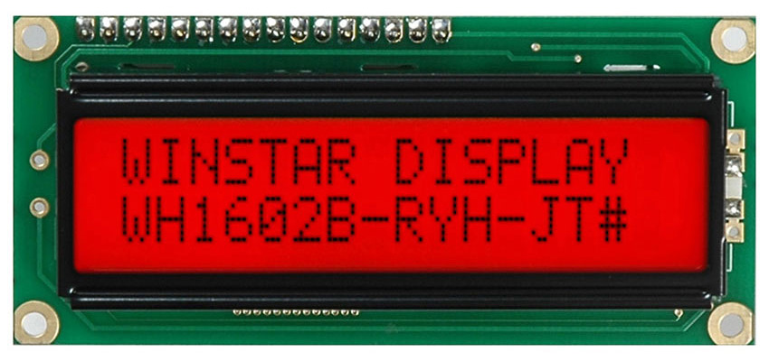 Display LCD a caratteri 16x2