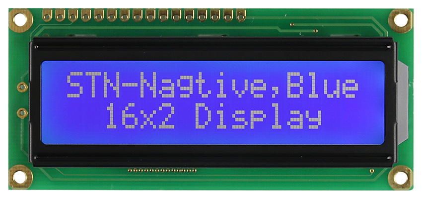 1602 LCD モジュール (16x2行) - WH1602B