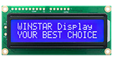 16x2 UART LCD дисплей - WH1602BR