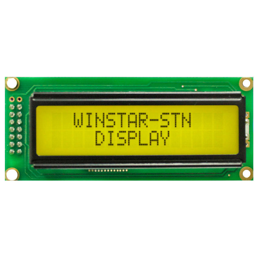 Wyświetlacz LCD Alfanumeryczny 16x2, Ekran Ciekłokrystaliczny - WH1602C