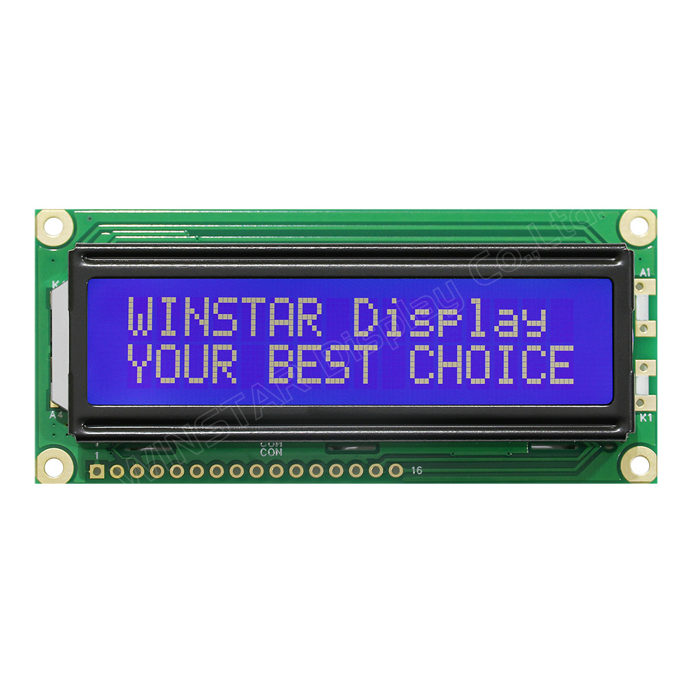 16x2 Character Small LCD Module, Medium LCD Module - WH1602J