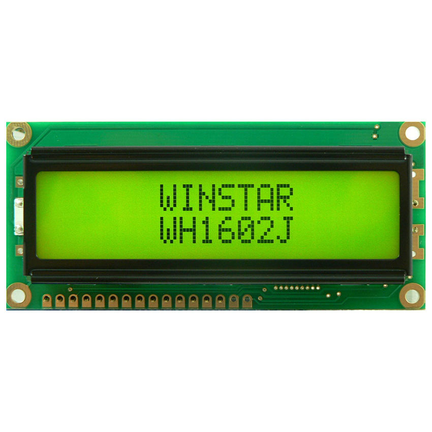 16x2 Character Small LCD Module, Medium LCD Module - WH1602J