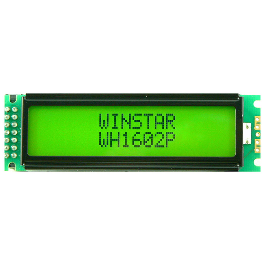 WH1602P モノクロLCD, キャラクタ液晶モジュール(16x2行)