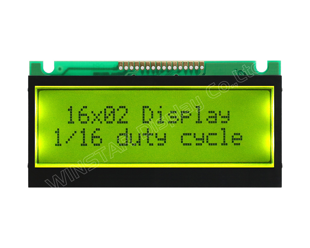 Moduł LCD Alfanumeryczny 16x2, Wyświetlacz Ciekłokrystaliczny - WH1602S