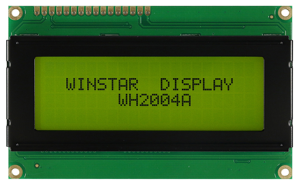 Wyświetlacz Ciekłokrystaliczny 20x4, Alfanumeryczny LCD 20x4 - WH2004A