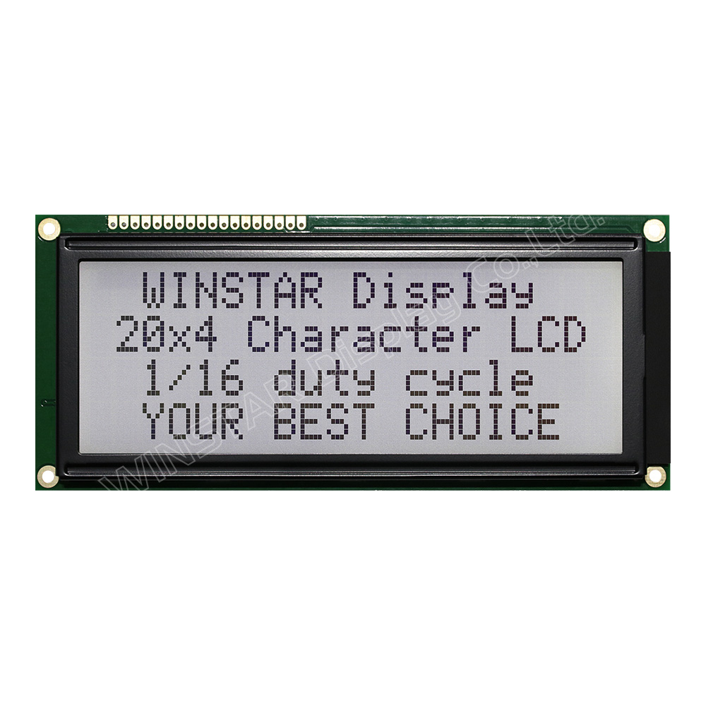 Wyświetlacz ciekłokrystaliczny, Wyświetlacz LCD 20x4 - WH2004L