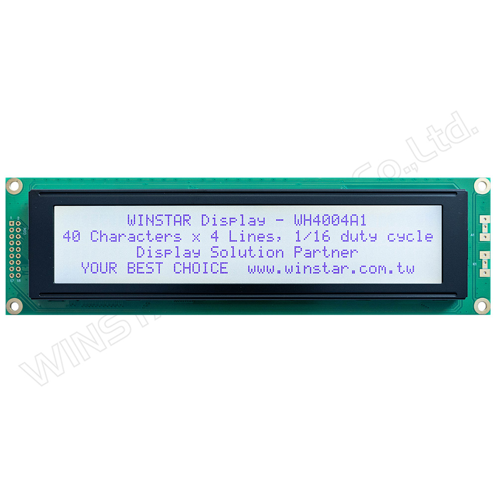 LCD 4x40, 4x40 Alphanumerische Anzeige - WH4004A1