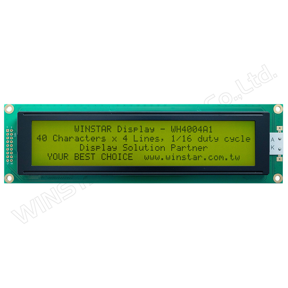 LCD 4x40, 4x40 Alphanumerische Anzeige - Winstar Display