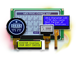 Chip on Glass LCD, COG LCD Modules, COG LCD Display, COG LCM