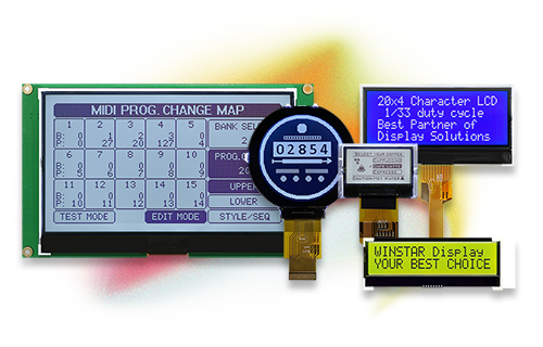 Chip on Glass LCD, COG LCD Modules, COG LCD Display, COG LCM