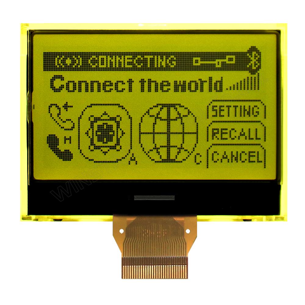 Display LCD COG Gráfico de 128x64 - WO12864A1