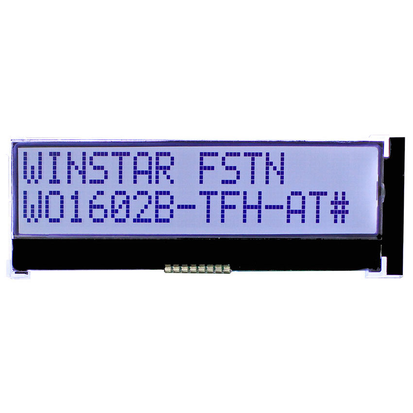モノクロディスプレイ- COG LCD 表示器 16x2 - WO1602B