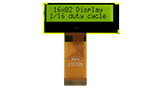 Display LCD COG de 16 caracteres por 2 linhas - WO1602F