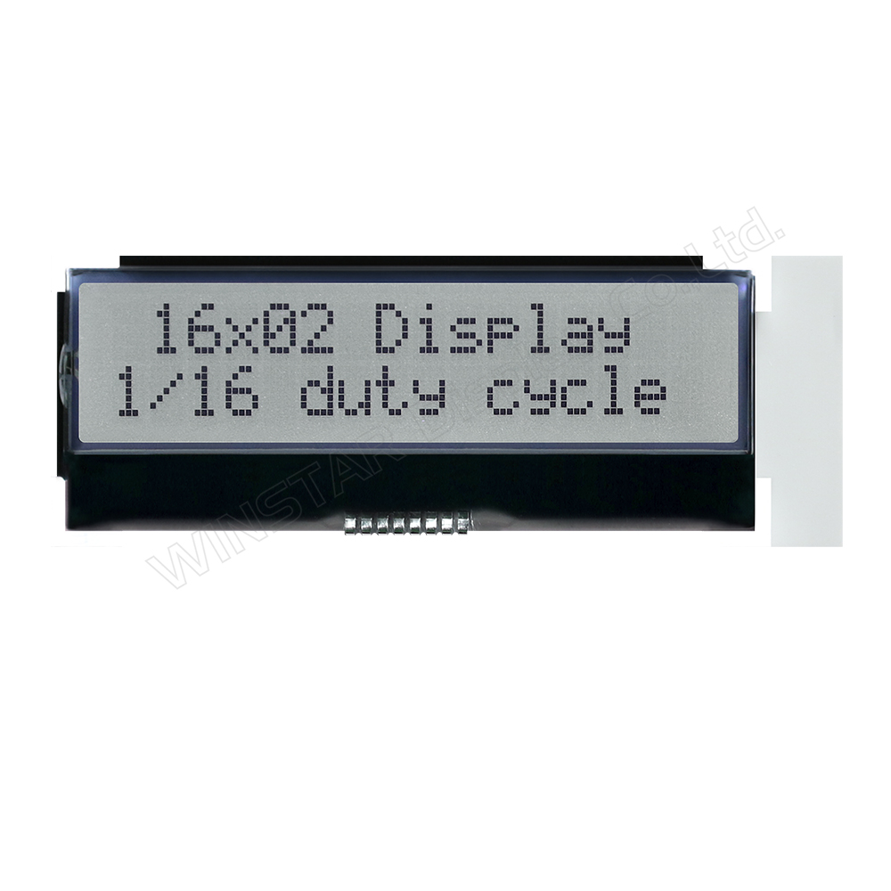 モノクロディスプレイ- COG LCD 表示器 16x2 - WO1602H