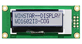16 Zeichen × 2 Zeilen COG+PCB Punktmatrix Display - WO1602I3 / WO1602I5