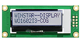 Afficheur COG 2 lignes de 16 caractères avec PCB intégré - WO1602I3 / WO1602I5