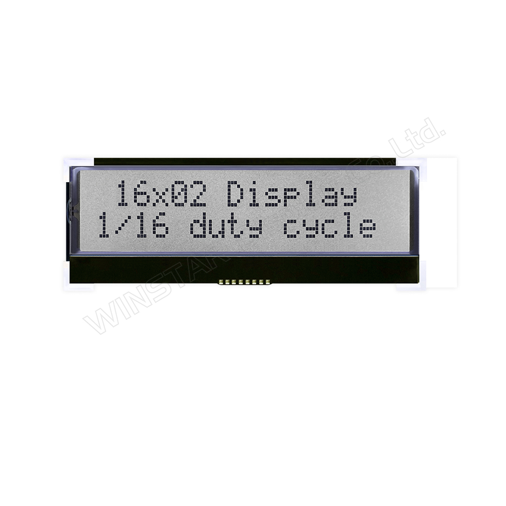 16x2 字符 COG 液晶显示屏 (ST7032Ai) - WO1602K