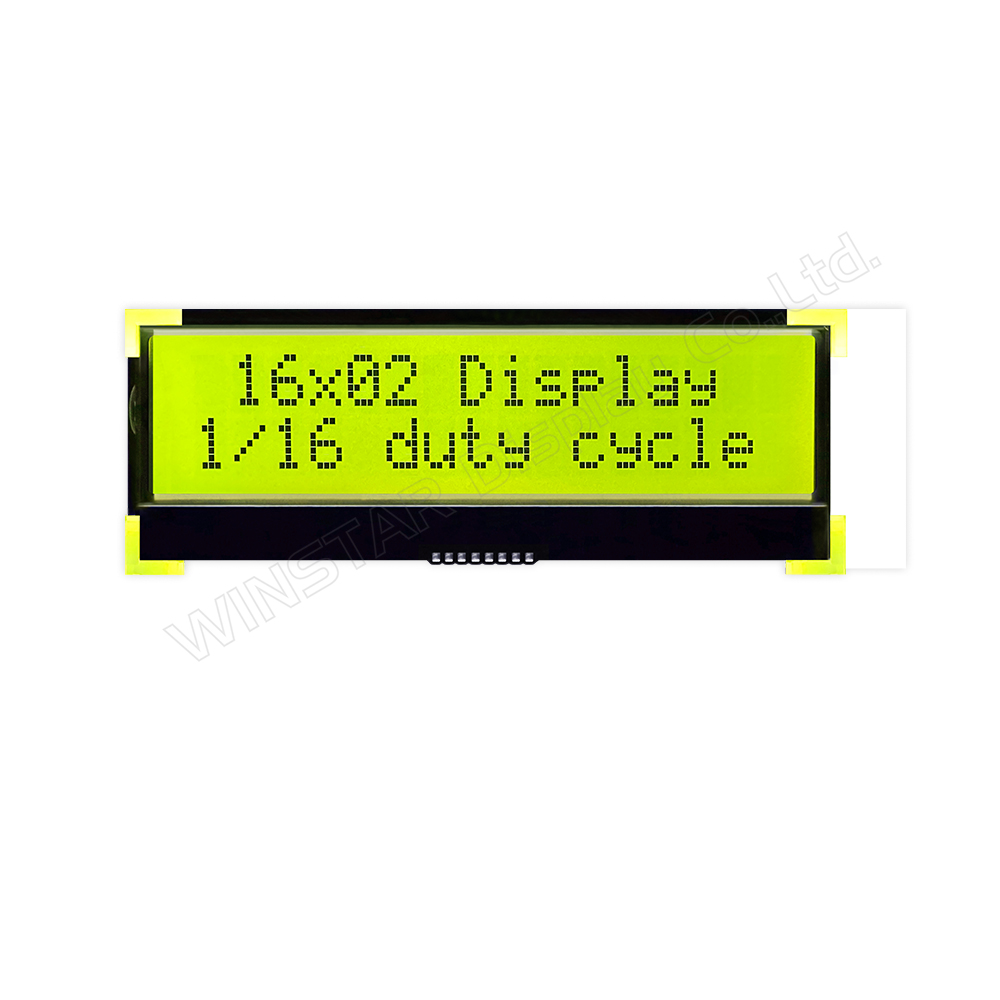 16x2 字元型 COG LCD 顯示器 (ST7032Ai) - WO1602K
