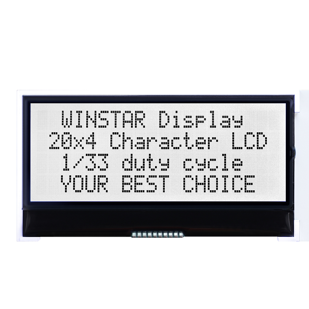 20x4 COG LCD显示器 - WO2004B