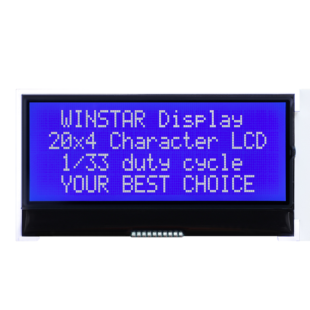 キャラクター 20x4 COG LCDモジュール - WO2004B