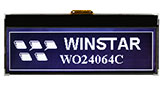 モノクロディスプレイ- COG 液晶表示器 240x64 - WO24064C