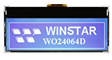 240x64 LCD, SPI Modul, SPI Schnittstelle, SPI LCD, LCD SPI - WO24064D