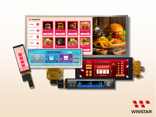 Bar Shape TFT LCD Display Modules for Industrial & Professional Devices