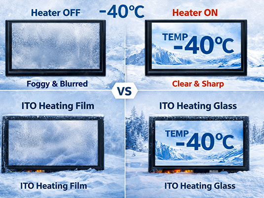 让TFT液晶显示屏在–40°C极端低温下稳定运行的解决方案