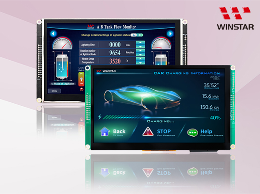 選擇適合您的 UART 顯示器解決方案：WINSTAR 智慧型顯示器 vs. 入門級 UART TFT 顯示器