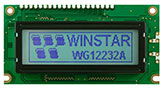 GLCD 122x32, LCD Gráfico de 122x32, 6800, SBN1661G - WG12232A