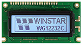 WG12232C LCD グラフィックディスプレイモジュール 122x32 - WG12232C