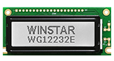 Display de Cristal Líquido 122x32 com uma placa PCB - WG12232E