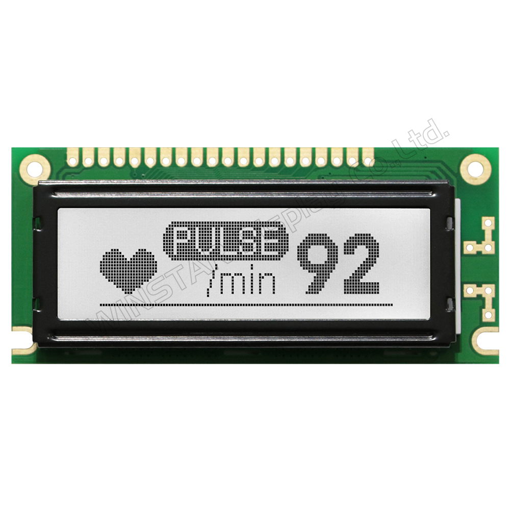 LCD Gráfico 122x32 com uma placa PCB - WG12232J